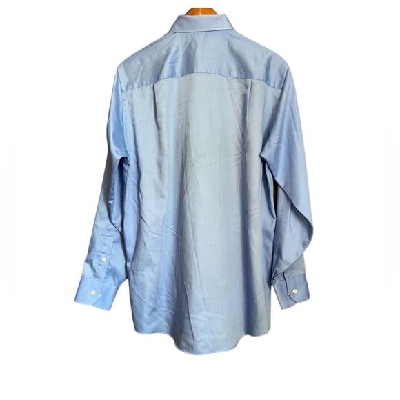 Geoffrey Beene blue button down shirt. - Picture 11 of 11